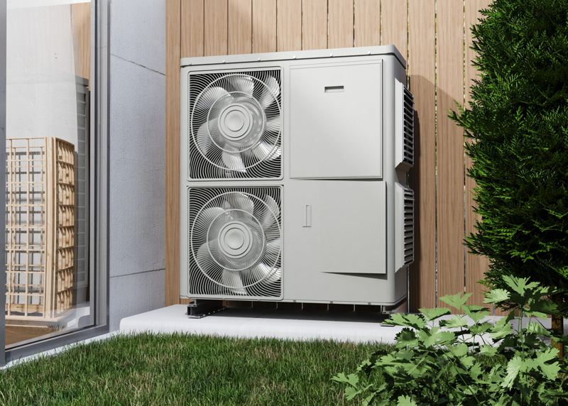High-capacity system for larger buildings
